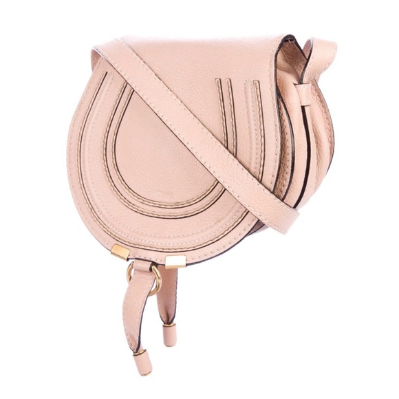 Chloe Handbags - Authentic Chloe Mini Marcie Saddle Crossbody Bag